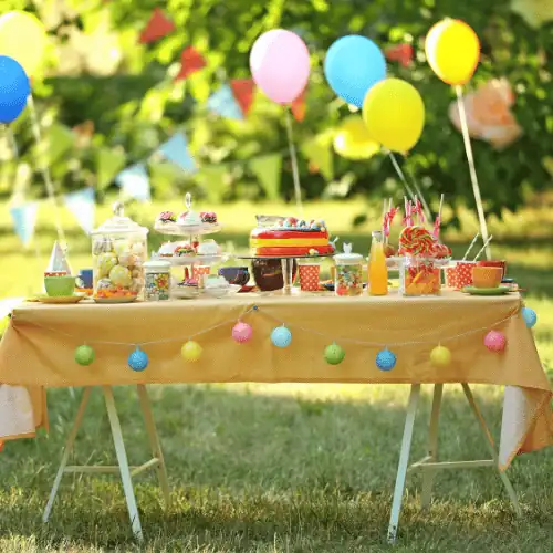 Birthday Table Decorations