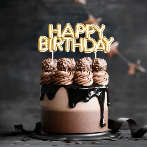 chocolate birthday cake