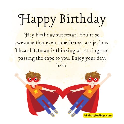 funny birthday wishes for kids