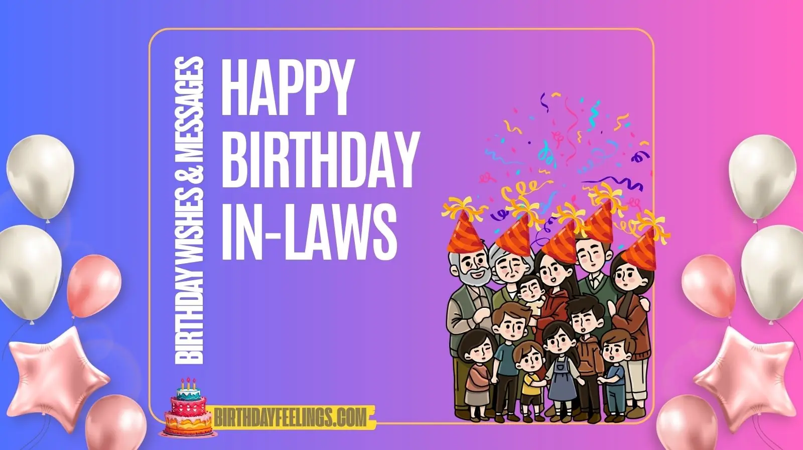 Best in-Law Birthday Wishes and Messages